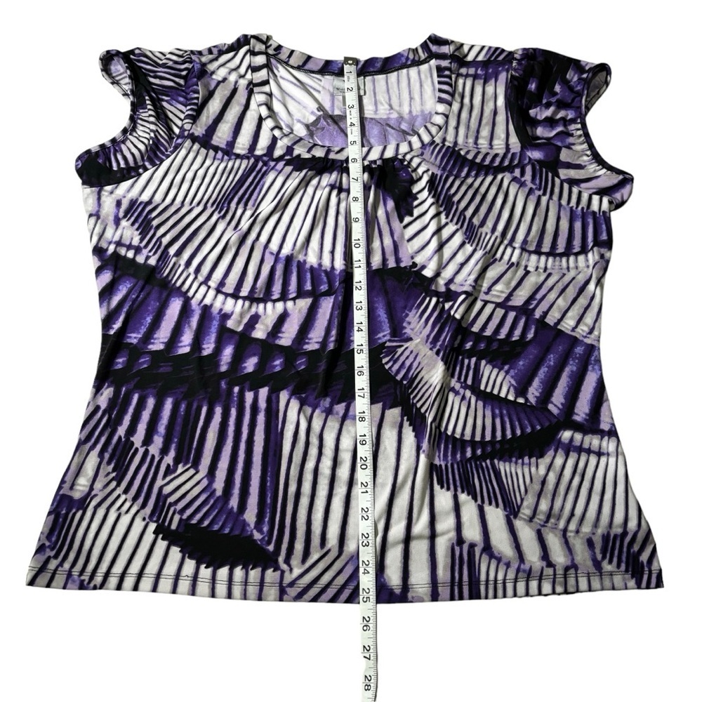 Worthington Woman Stretch Crew Neck Top Women's Size 1X - Picture 11 of 12